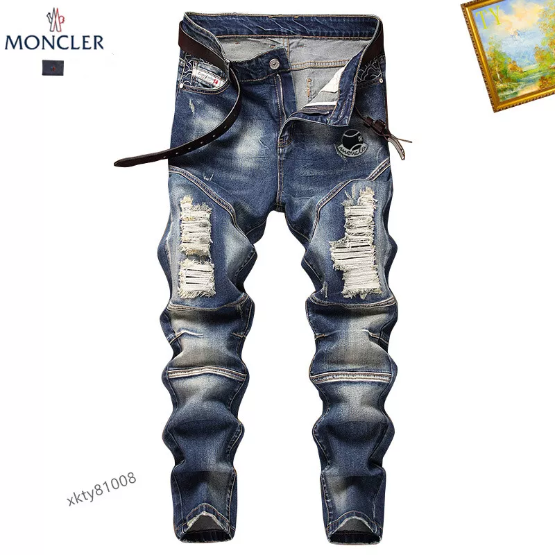 moncler jeans pour homme s_12a421a:Moncler jeans slim jean